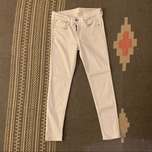Rag & Bone white skinny jeans